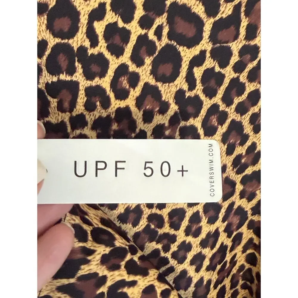Cover Leopard Swim shirt UPF 50+ NWT size‎ XS